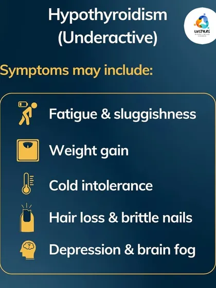 Feeling tired, gaining weight, or struggling with brain fog? It could be your thyroid. This is a common symptom list for hypothyroidism, or an underactive thyroid. I create targeted nutrition and lifestyle plans to support hormone balance and help you feel like yourself again.