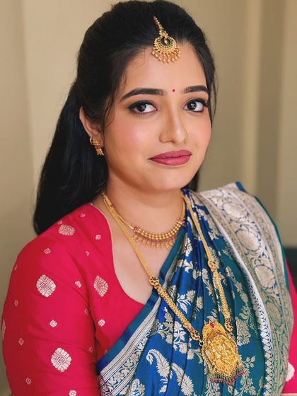 Swarna Nagaraj - Bridal Makeup & Hairstyling Engagement & Pre-Wedding Ceremonies photo 18