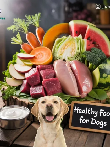 A balanced diet is key to a healthy dog. I can provide guidance on incorporating fresh, healthy foods like lean meats, vegetables, and fruits into their meals.