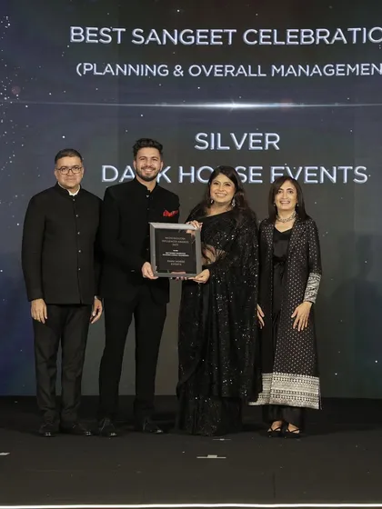 This is more than an award; it's a testament to our passion. Winning our second WeddingSutra Award for 'Best Sangeet Celebration' is an honor that fuels our drive to keep pushing creative boundaries and delivering excellence for our clients.