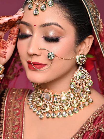 Manveen Kaur - Advanced Pro Makeup Course Student Portfolios: Bridal & Glam Looks photo 49