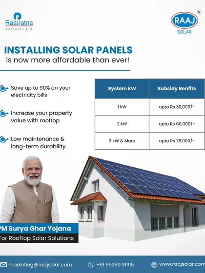 Switching to solar is now more affordable than ever with the PM Surya Ghar Yojana. We guide you through the process to avail subsidies of up to ₹78,000, making it a smart financial decision for every homeowner. ✅