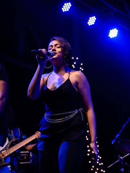 Another shot from our NCPA@thepark performance. The open-air setting at Bandra Fort created a unique and magical atmosphere.