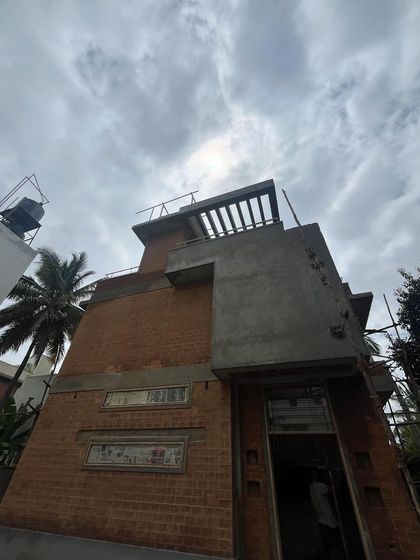 More scenes from our construction sites. These images document the journey of building, from laying rebar and curing concrete to the meticulous work of masonry, all part of bringing a sustainable home to life.