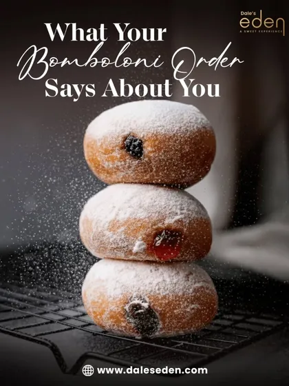 Every Bomboloni tells a story. This stack of powdered perfection is waiting for you to discover yours.