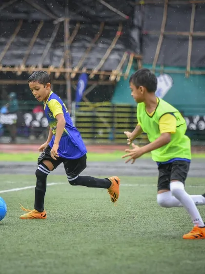Small feet, big ambitions. Our elite U9s from the Xcelerate Program putting in the hard yards at training.