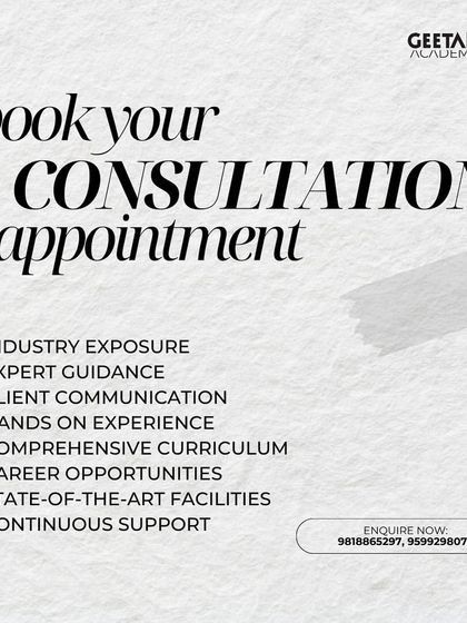 Book your consultation to learn more about what we offer: industry exposure, expert guidance, hands-on experience, and continuous support to build your career.