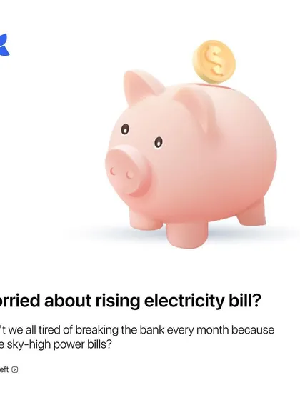 High power bills are a common worry for every business. We started Aliste to solve this exact problem, offering a smart way to manage consumption and stop breaking the bank every month.