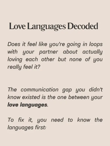 Do you ever feel like you're speaking different languages when it comes to love? This guide decodes the five love languages to help you bridge the communication gap.