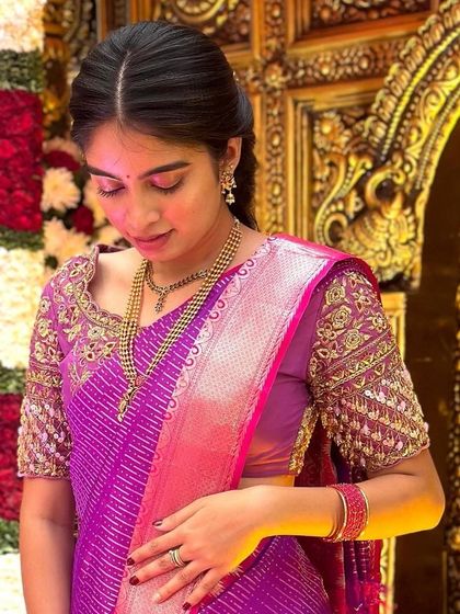 Chaithu Gowda - Custom Designer Ethnic Wear Our Happy Brides & Clients photo 52