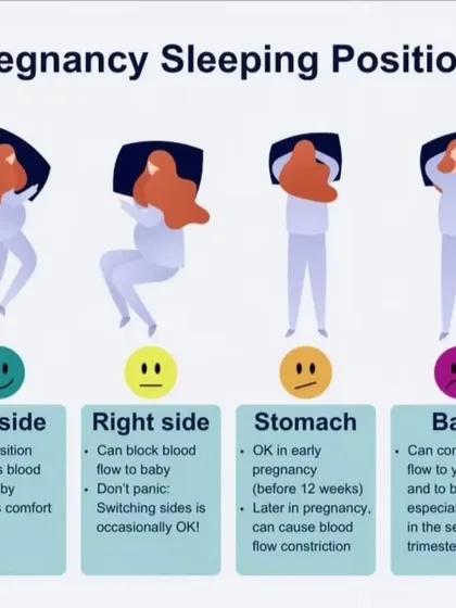 Getting quality sleep is crucial, but finding a safe and comfortable position can be difficult. This guide shows the recommended sleeping positions, highlighting why sleeping on your left side is safest for optimizing blood flow to your baby.