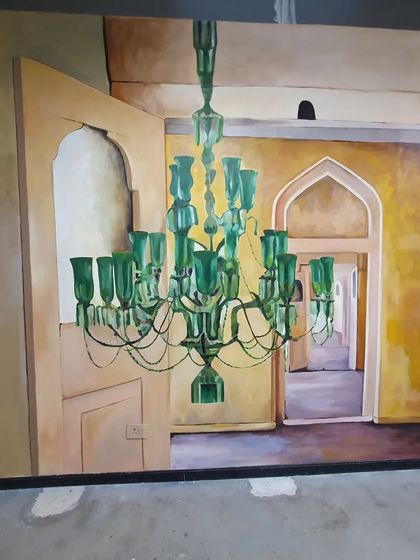 Shagufta - Mural and Wall Art Painting Art for Ambitious Workspaces photo 21
