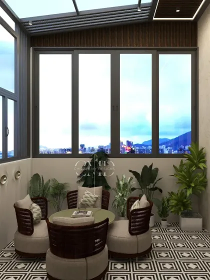 Chizzle My Designs - Turnkey Residential Interior Design Chic Balconies & Terraces photo 15