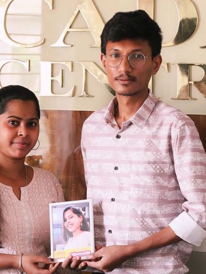 Celebrating International Women's Day at the centre with one of my students. I believe in empowering everyone to grow and achieve their dreams.