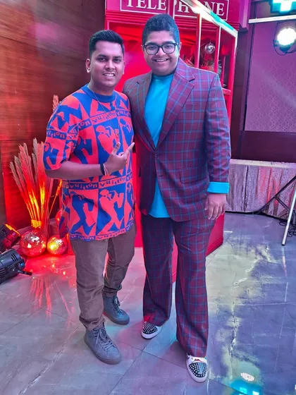 Another photo with a member of the talented Mahadevan family. Being part of their private celebrations is always a special experience.