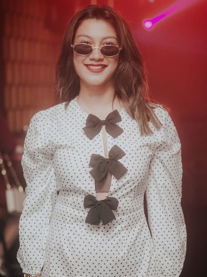 The perfect party look. The crowd at my gigs always brings their best style and energy.