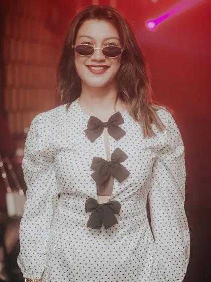 The perfect party look. The crowd at my gigs always brings their best style and energy.