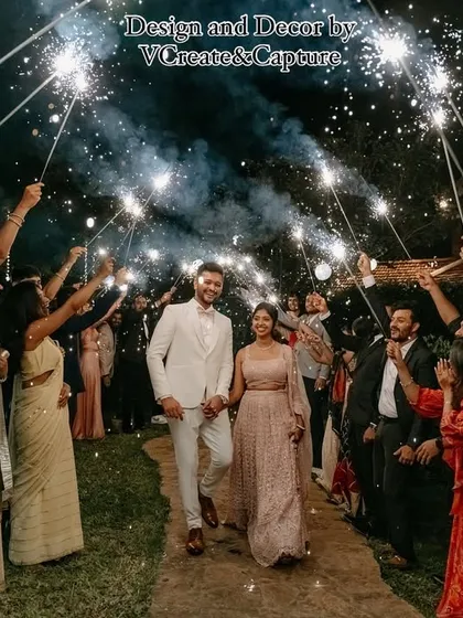 A magical entrance for the happy couple. I love creating these picture perfect moments, using elements like sparklers to frame the shot and capture the pure energy of the celebration. This is the kind of wedding photography that tells a story.