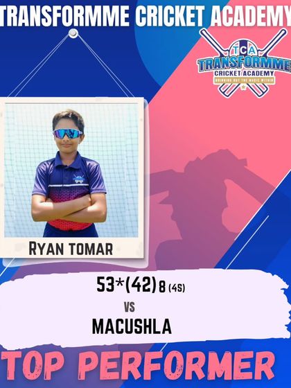 Transform Cricket Academy - Advanced Competitive Cricket Training The Record Breakers: Individual Player Achievements photo 26