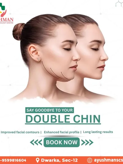 A defined jawline can dramatically enhance your facial profile. We offer specialized, non-surgical double chin reduction treatments designed to target submental fat, resulting in improved facial contours and a sharper, more confident look with long lasting results.