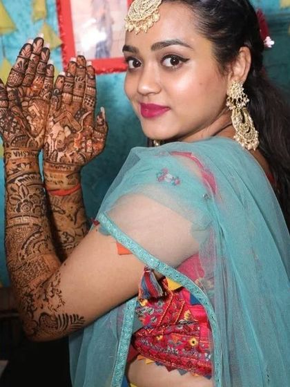 Lucky Mehndi Artist - Bridal Mehndi Full Bridal Mehndi (Hands & Arms) photo 73