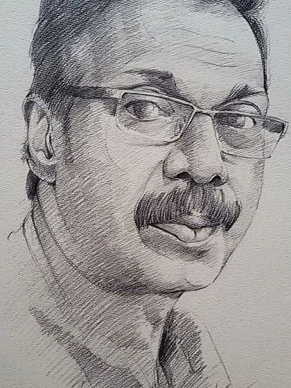 Sreeni - Custom Digital Portraits & Illustrations Behind the Art: My Process & Sketches photo 6