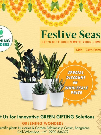 Greening Wonders - Corporate & Personal Plant Gifting Additional Work photo 15