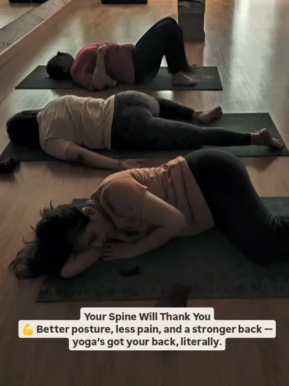 Say goodbye to back pain. Our classes focus on poses and techniques that are specifically designed to strengthen your back, improve posture, and relieve the tension built up from daily life. Your spine will thank you.