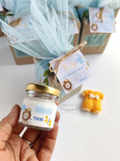Candles with a K - Personalized Gifting for Events For Baby Showers, Birthdays & Naming Ceremonies photo 30