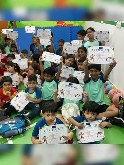 A sea of happy faces and certificates. This is what a successful event looks like.
