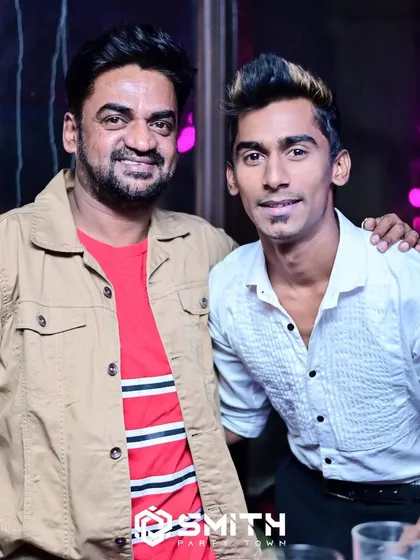 With DJ Ravi at Drava Lounge. A man who is a master of patience is a master of everything else. Always learning from the best.