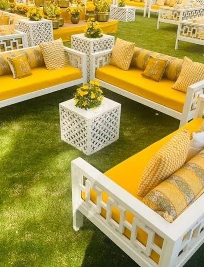 Vibrant Haldi & Mehendi Celebrations photo 84