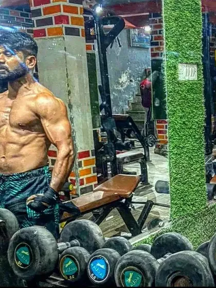 Trust yourself that you can do it, and you will get it. A mirror check during my prep for the competition.