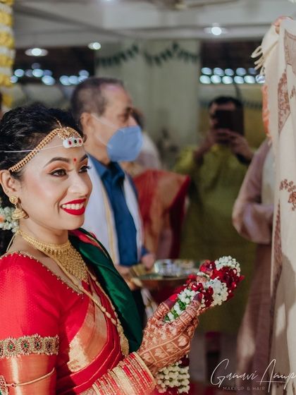 Ganavi Anup - Bridal Makeup Traditional Muhurtham Looks photo 22
