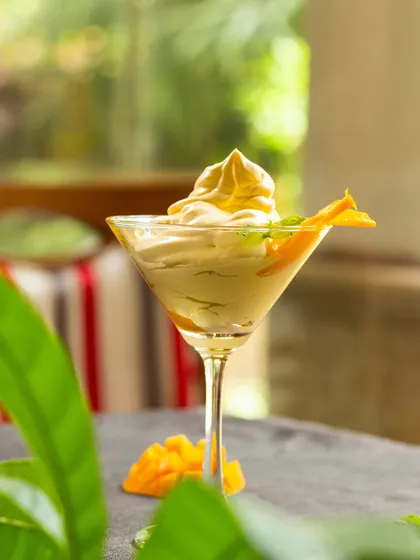 We blend ripe, sweet mangoes into a thick and creamy milkshake that is both refreshing and indulgent. It's the perfect way to enjoy the tropical flavors of the season.