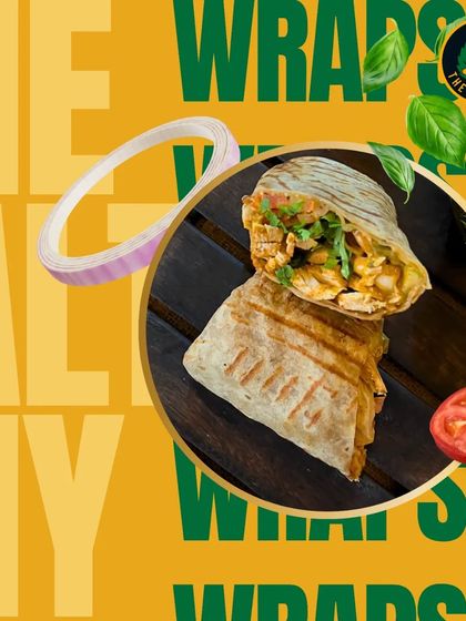 My wraps are a new and popular addition to the menu. This Spicy Tandoori Wrap is perfect for anyone who loves a bit of heat with their healthy meal.