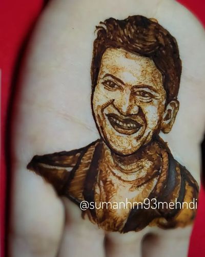 Portrait Mehndi
