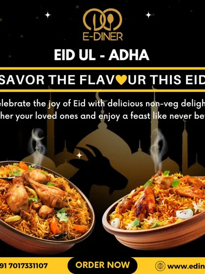 Celebrate special occasions like Eid with my delicious non-veg delights. My special biryanis and chicken dishes are perfect for a feast with your family and friends.