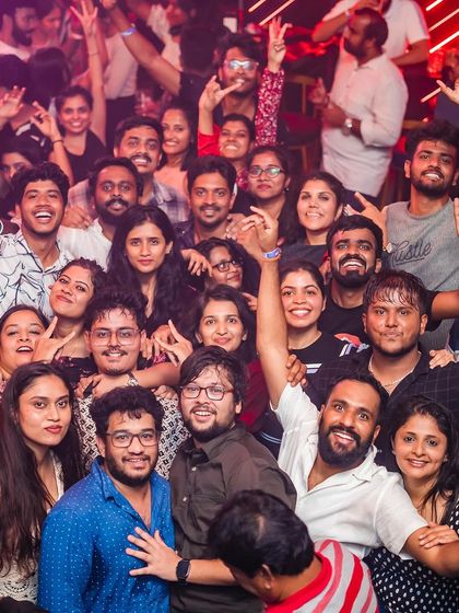 A large group photo showing the scale of the crowd.