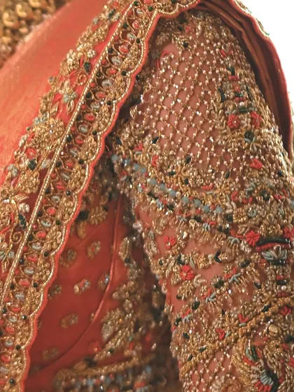 A collection of detailed shots focusing on the diverse and intricate embroidery of my custom blouses. These images highlight the fine craftsmanship, luxurious materials, and unique designs that define my work.