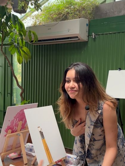 Nishka Mehta - Painting Workshops & Art Parties My Journey & The Process photo 5