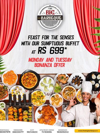 The Big Barbeque - Buffet Dining Experience Value Feasts: Our Best Deals photo 8