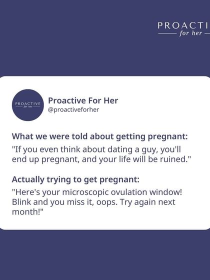 The irony of sex education is that it's so focused on avoiding pregnancy, we're often unprepared for how challenging it can be to actually conceive. If you're trying, you're not alone in feeling like you missed the memo.
