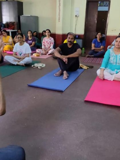 Students listening during a workshop.