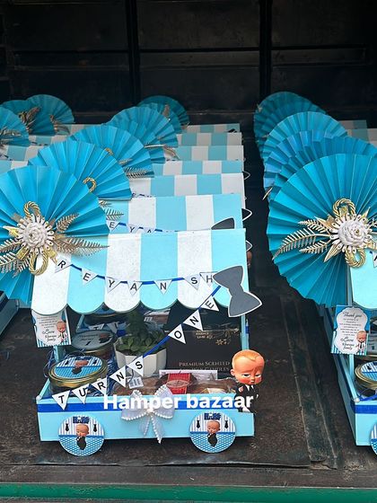 We dispatched 70 of these amazing Boss Baby hampers just three days after the order was placed!