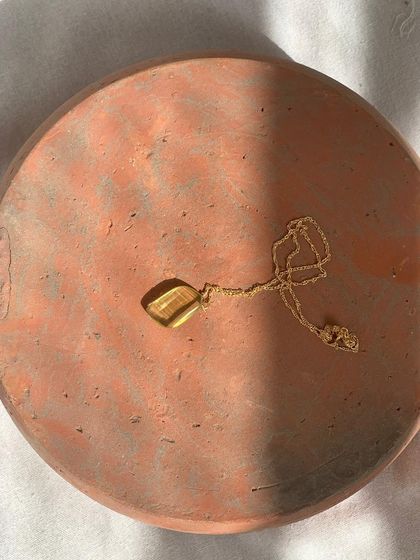 It was so exciting to see my Lemon Quartz pendant on the gorgeous Jacqueline Fernandez. This stone is known for cleansing negative energy and attracting clarity and confidence.