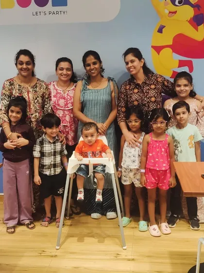 It's a moms' day out too! We love seeing groups of parents and kids enjoying their time together.