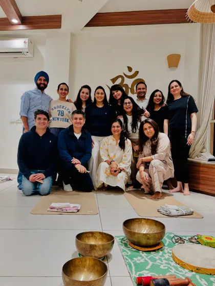 What a joy to host this beautiful group for a birthday sound healing session. Sharing this practice with friends is a wonderful way to connect on a deeper level and raise your collective vibrations together.