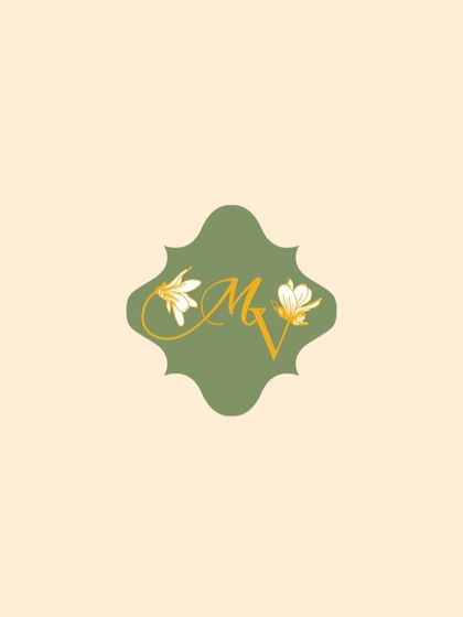 The custom floral monogram I designed for Vaibhav and Mitalee's Udaipur wedding. This logo was used across all their stationery, including their wardrobe planner.