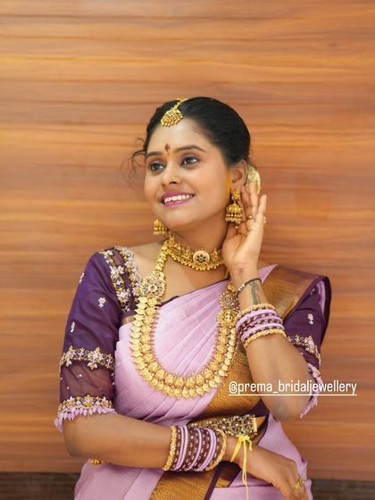Prema - Bridal Jewellery Rental Happy Brides: Traditional Temple Jewellery photo 34
